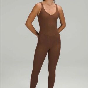 Lululemon Brown One-Piece Jumpsuit